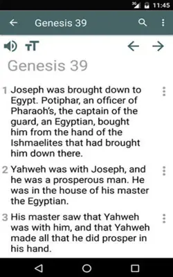 Expanded Bible offline android App screenshot 2